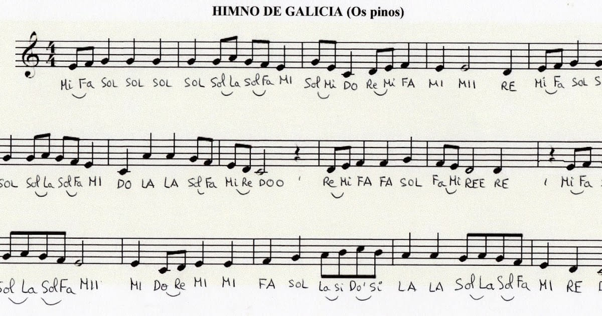 himno de galicia flauta