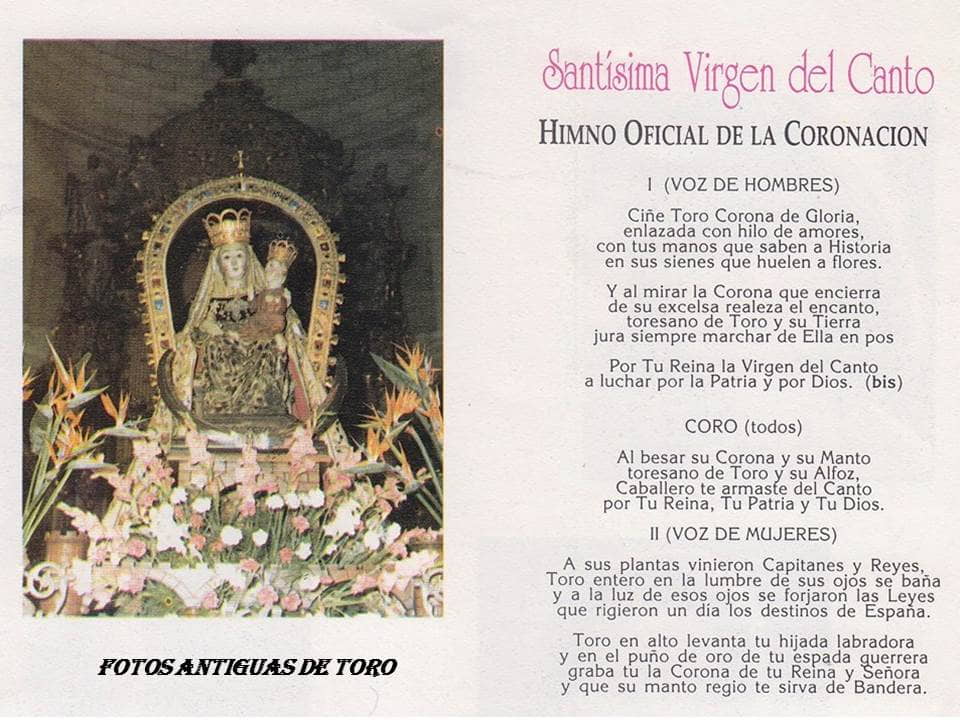 Himno de La Virgen del Canto