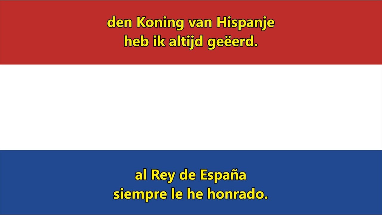 himno nacional holandes en espanol